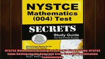READ FREE FULL EBOOK DOWNLOAD  NYSTCE Mathematics 004 Test Secrets Study Guide NYSTCE Exam Review for the New York Full Ebook Online Free