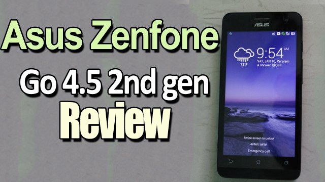 Asus Zenfone Go 4.5 (2nd gen) In two Camera Variants Launched Price and Specifications