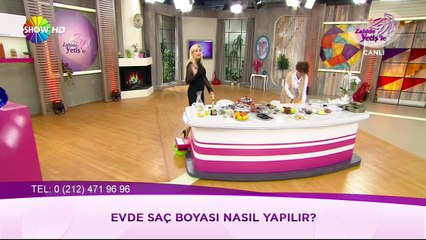 Saçlardaki beyazlar için doğal saç boyası yapımı