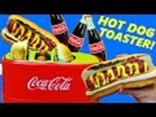 Disney | Coca Cola Themed Hot Dog Maker & Coke Toaster + Surprise Egg with Gummy Candy by DisneyCarToys