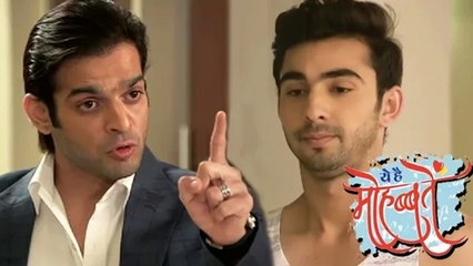 Raman SLAPS Adi For Calling Him Stone | Yeh Hai Mohabbatein | 25th April 2016