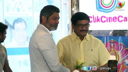 Hyderabad Film Club Launches Website on Jagapathi Babu's hands
