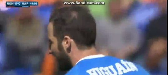 Half Time Goals - AS Roma 1-0 Napoli 25-04-2016