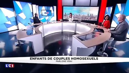 Les difficultés des enfants de couples homosexuels évoqués par un docteur sur LCI ! 20 01 2016