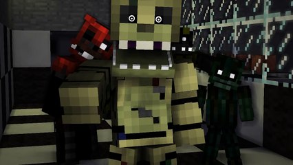 (Minecraft Animation): I am The Purple Guy |FNAF Song|