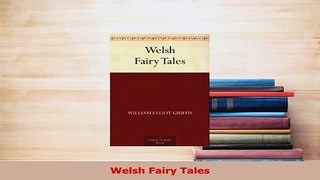 PDF  Welsh Fairy Tales Free Books