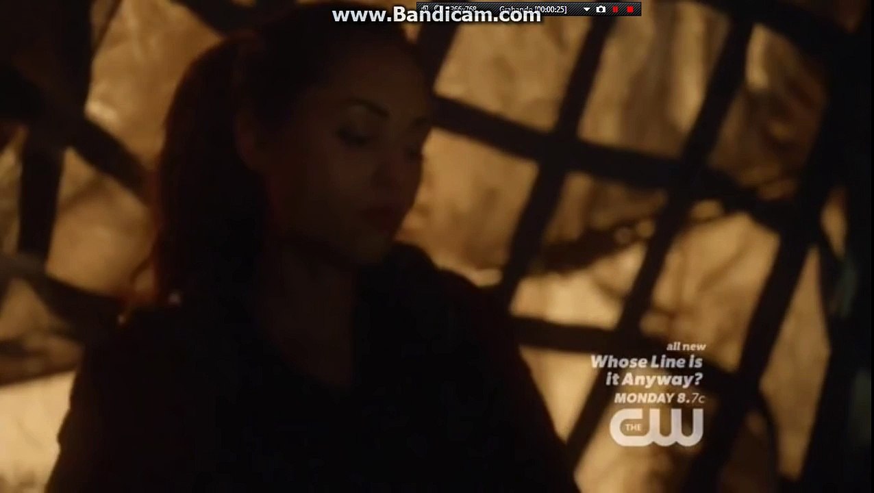 The 100 episode 11 Bellamy/Raven love scene