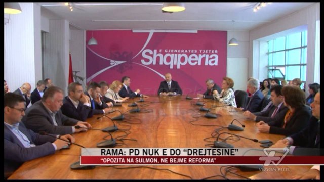 Rama: PD nuk e do “drejtësinë” - News, Lajme - Vizion Plus