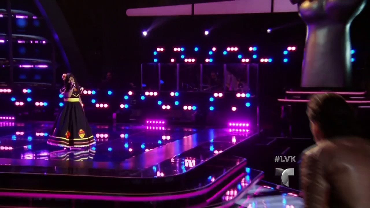 Sharon Pacheco interpreta ‘Cuando Sale la Luna en La Voz Kids (VIDEO)