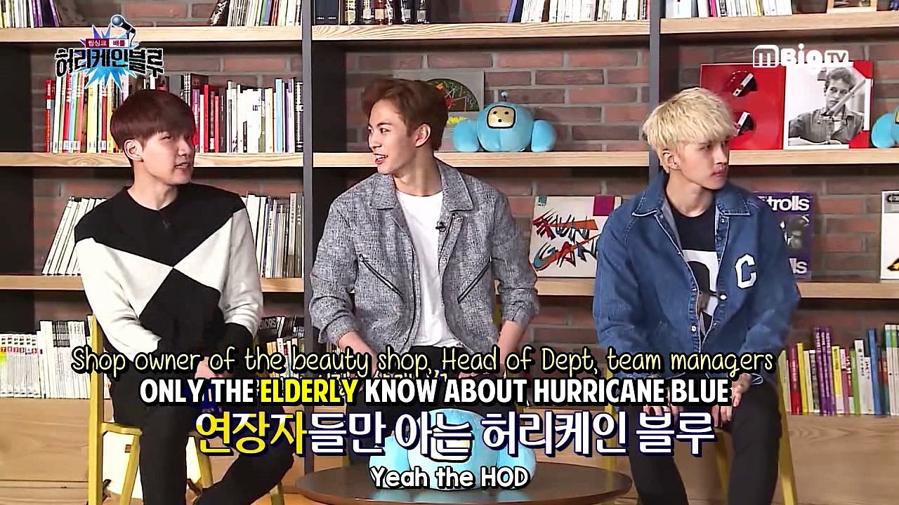[ENG SUB] VIXX on Hurricane Blue cut
