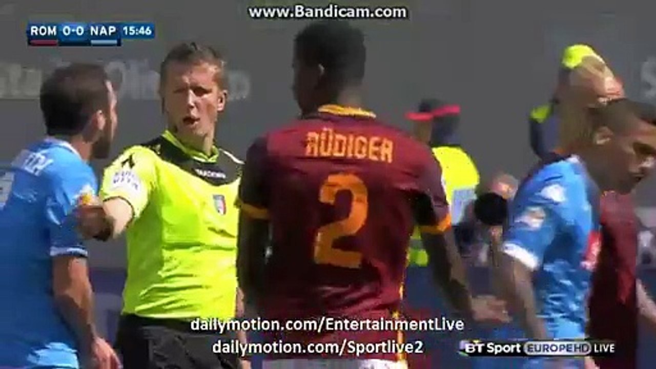 Gonzalo Higuain Incredible miss HD - AS Roma 0-0 Napoli - 25.04.2016 HD