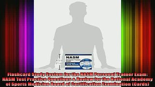 DOWNLOAD FREE Ebooks  Flashcard Study System for the NASM Personal Trainer Exam NASM Test Practice Questions  Full Free