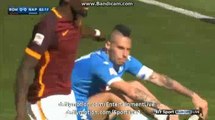 Marek Hamsik MISS OPEN GOAL Roma 0-0 Napoli