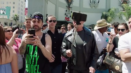 Arnold Pranks Fans as the Terminator for Charity Арнольд переоделся в ТЕРМИНАТОРА ШОК ЛЮДЕ