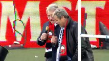 'You'll never walk alone' in de Kuip na bekerwinst Feyenoord