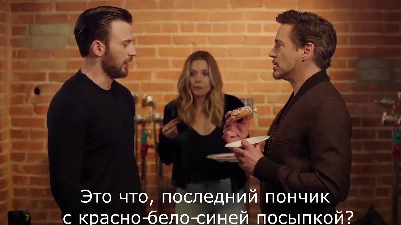 Капитан Америка - Гражданская война за пончик