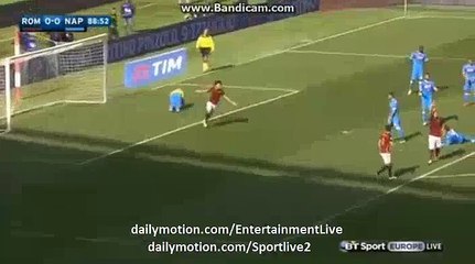 1-0 Radja Nainggolan Goal | Roma 1-0 Napoli Serie A