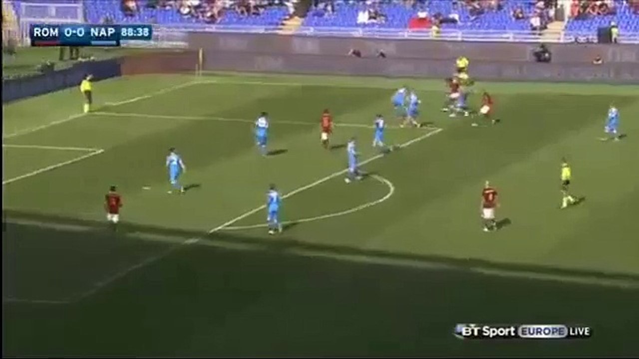 Radja Nainggolan Goal HD - Roma 1-0 SSC Napoli - 25.04.2016