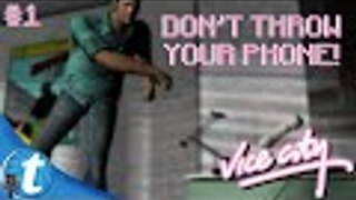 DON'T THROW YOUR PHONE! | Tech Talk Completes: Grand Theft Auto: Vice City #1 (그랜드 테프트 오토: 바이스 시티)
