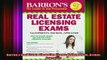 READ book  Barrons Real Estate Licensing Exams Salesperson Broker Appraiser Full Free