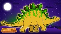 Stegosaurus Song - Stegosaurus meets Triceratops - Dinosaur songs from Dinostory by Howdytoons