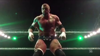 Experience Triple H’s entrance in slow motion