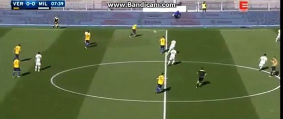 Gianluigi Donnarumma BIG SAVE - Hellas Verona vs. Milan Serie A 25.04.16