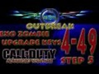 CODAW Exo zombie easter egg step 5 upgrade keycards 4 49 4 players  Outbreak