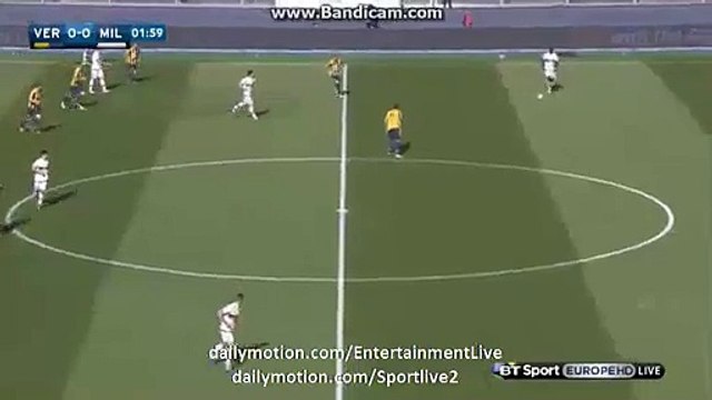 Jeremy Menez Goal HD - ChievoVerona 0-1 Milan Serie A 25.04.16