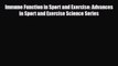 [PDF] Immune Function in Sport and Exercise: Advances in Sport and Exercise Science Series