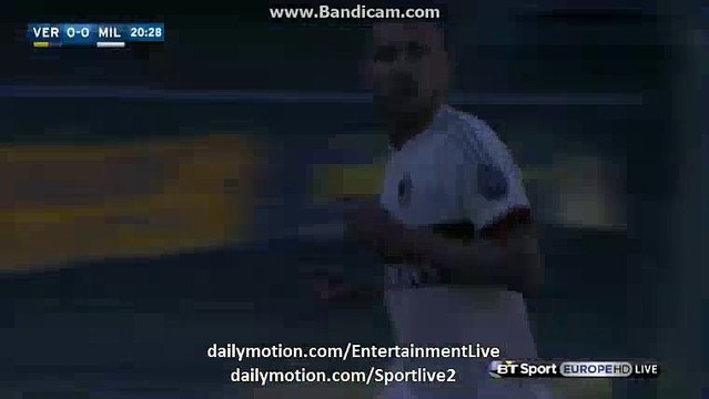 Jérémy Ménez Amazing Goal HD - Verona 0-1 Ac Milan SERIE A