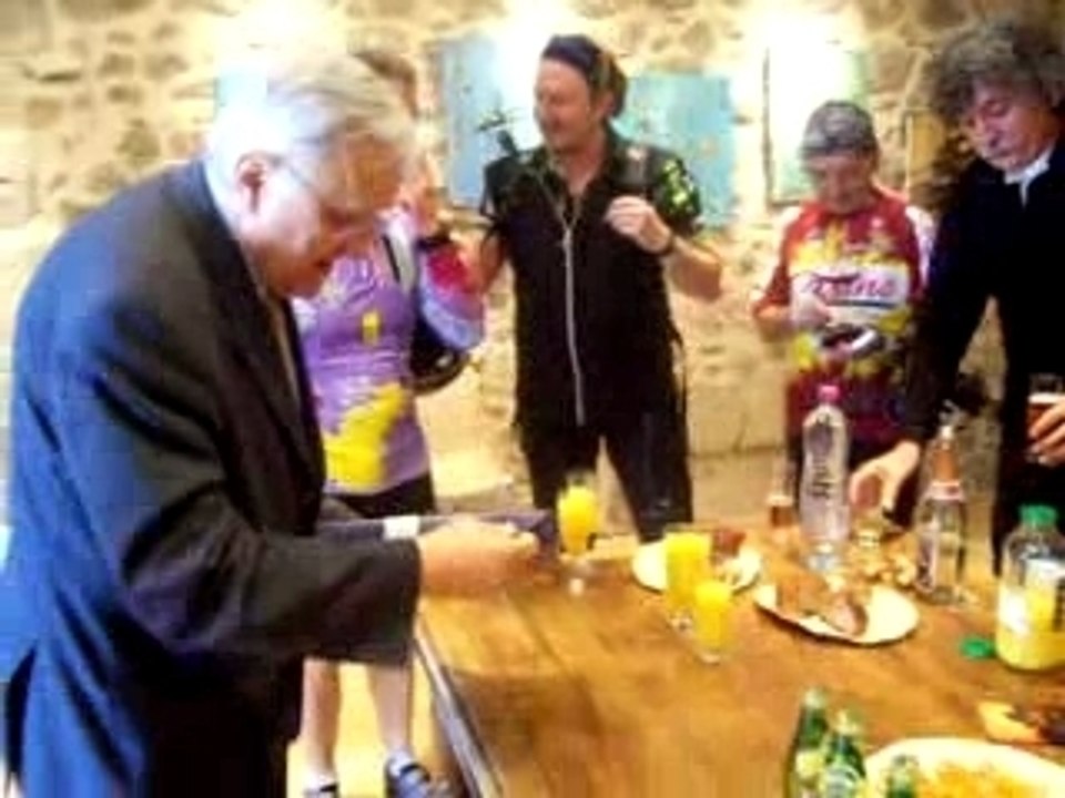 Réception à Marcillat en Combraille