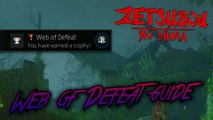ZETSUBOU NO SHIMA - WEB OF DEFEAT ACHIEVEMENT / TROPHY GUIDE (Black Ops 3 Zombies)