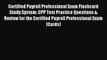 Read Certified Payroll Professional Exam Flashcard Study System: CPP Test Practice Questions