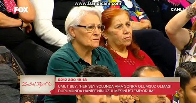 Zuhal Topal 25 Nisan 2016 - Umut ve Hanife Stüdyoda Neler Konuştular? Son Durum Ne?
