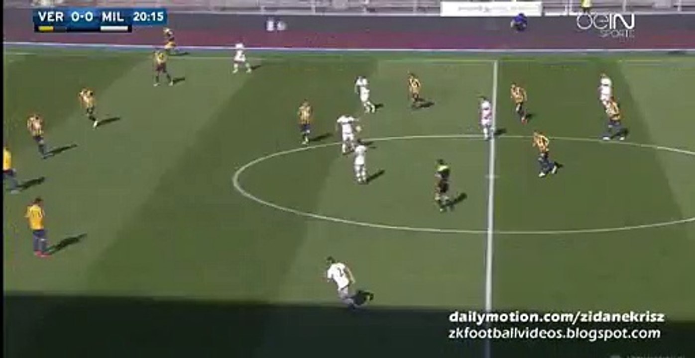 0-1 Jeremy Menez Super Goal - Hellas Verona 0 - 1 Milan 25-04-2016 HD SERIE A
