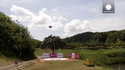 Le Japonais Rakuten dévoile le premier service de livraison par drône