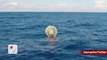 Man Inside Bubble Captured at Sea by United States Coast Guard
