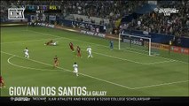 Giovani Dos Santos with a beautiful chip as the LA Galaxy dominate Real Salt Lake!