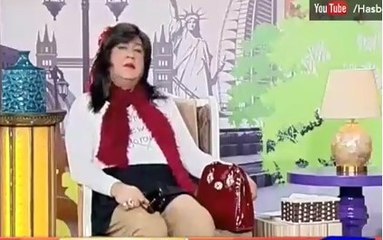 Hasb e Haal 24 April 2016 Azizi as Miss Managment - Dunya News