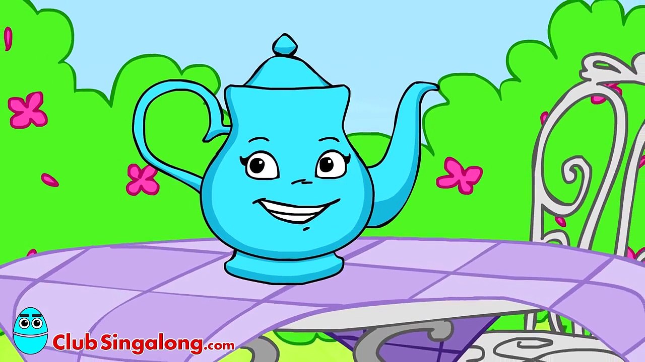 I'm a Little Teapot | Children's Nursery Rhyme, Learning English Baby Songs, Kindergarten