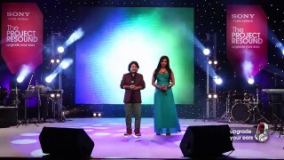 Shreya Ghoshal and Kailash Kher live @ Sony Project Resound Web Concert 1