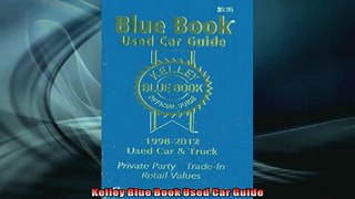 FREE PDF  Kelley Blue Book Used Car Guide  DOWNLOAD ONLINE