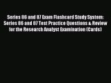 Read Series 86 and 87 Exam Flashcard Study System: Series 86 and 87 Test Practice Questions