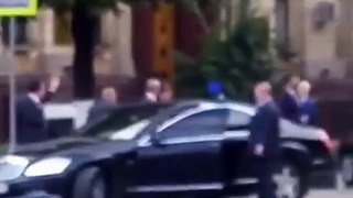 Рамзан Кадыров и охрана в Воронеже