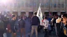 Juve campione: i tifosi in corteo nel centro di Torino