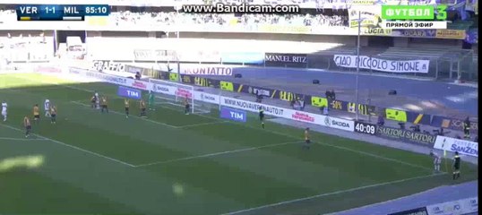GOAAAL - Verona 1-2 AC Milan 25-04-2016