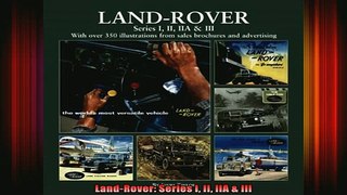 READ book  LandRover Series I II IIA  III  FREE BOOOK ONLINE