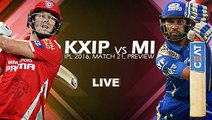 Kings XI punjab vs Mumbai Indians IPL season 9 25 april, 2016