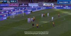 Luca Siligardi 2-1 Super Free-Kick Goal - Verona 2-1 AC Milan 25.04.2016 Serie A HD